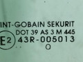 стекло сдвижной двери Peugeot 807 1 поколение [рестайлинг] 2010, 2.0 л., HDi, RHD (DW10CTED4), дизель, 6МКПП, бежевый, минивэн, передний привод, 8569Z7 - фото №2