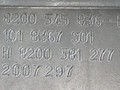 корпус воздушного фильтра Renault Laguna 3 поколение 2007, 2.0 л., DCi, M9R 802, дизель, 6МКПП, голубой, хетчбэк 5 дв., 8200545836H, 8200581277 - фото №6