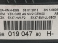 щиток приборов (приборная панель) Peugeot 208 1 поколение 2013, 1.2 л., i, бензин, 5МКПП, черный, хетчбэк 5 дв., 9601904780 - фото №3