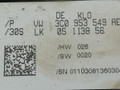 переключатель подрулевой (стрекоза) Volkswagen Passat B6 2008, 2.0 л., TDi, CBAB, дизель, 6МКПП, серебристый, универсал, 3C9953507AT, 3C9953513R, 3C0959653B, 3C0953549AE - фото №9