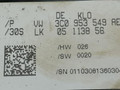 переключатель дворников Volkswagen Passat B6 2008, 2.0 л., TDi, CBAB, дизель, 6МКПП, серебристый, универсал, 3C9953507AT, 3C9953513R, 3C0959653B, 3C0953549AE - фото №9