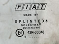 стекло двери передней левой Fiat Multipla 1 поколение 1999, серебристый - фото №2