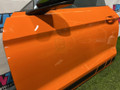 дверь передняя левая Ford Mustang 6 поколение S550 [рестайлинг] 2021, 2.3 л., бензин, АКПП, оранжевый, купе, задний привод - фото №3