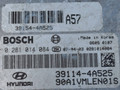 блок управления двигателем Hyundai H-1 Starex 2004, 2.5 л., дизель, МКПП, минивэн, 0281014084, 391144A525 - фото №2