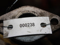 трубка системы рециркуляции EGR Volkswagen Golf 4 поколение 2000, 1.9 л., дизель, 038131521J - фото №3