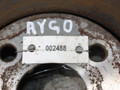 диск тормозной передний Toyota Aygo 1 поколение [рестайлинг] 2008, 1.0 л., бензин, робот - фото №4