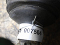полуось передняя левая (приводной вал, ШРУС) Chevrolet Epica 2 поколение 2007, 2.5 л., бензин - фото №5