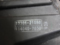 расходомер воздуха Toyota Yaris 1 поколение XP10 [рестайлинг] (2003 - 2005), 1.3 л., бензин, МКПП, 2220422010, 1770121050 - фото №4