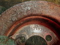 шкив помпы Volkswagen Passat B4 (1993 - 1997), 1.8 л., бензин, 037121031F - фото №4