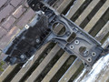 передняя панель крепления облицовки (телевизор) Volkswagen Touareg 1 поколение 2004, 2.5 л., дизель, 7L0805594 - фото №7