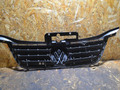 решетка радиатора Volkswagen Touran 1 поколение 2005, дизель, 1T0853651 - фото №2