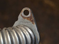 трубка системы рециркуляции EGR Opel Astra H (2004 - 2007), 1.6 л., бензин, МКПП, 55559875 - фото №3