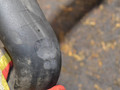 патрубок интеркулера Volkswagen Sharan 1 поколение 1998, 1.9 л., дизель, 7M0145955G - фото №3
