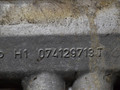 коллектор впускной Volkswagen Transporter T4 (1990 - 2003), 2.5 л., AJT, дизель, 074129713T - фото №4