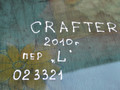 стекло двери передней левой Volkswagen Crafter 1 поколение 2009, 2.5 л., дизель, МКПП, 43R001025 - фото №3