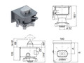 замок контейнера (твистлок) Krone SD 2020, R401VAK, R301VA - фото №5