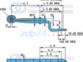 полурессора задняя Schmitz SKO 2002, 0508212640 - фото №9