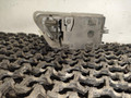 ручка внутренняя задняя левая Volkswagen Golf 3 поколение 1995, 1.9 л., AEY, дизель, МКПП, белый, универсал, передний привод, 1H0837141 - фото №3