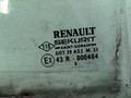 форточка задняя правая Renault Megane 1 поколение [рестайлинг] 2000, 1.6 л., K4M 700, бензин, МКПП, серый, универсал, передний привод, 43R-000464, DOT39AS2M33 - фото №4