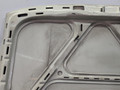 капот Volkswagen Passat B3 1991, 1.9 л., дизель, МКПП, белый, универсал, передний привод - фото №7