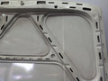 капот Volkswagen Passat B3 1991, 1.9 л., дизель, МКПП, белый, универсал, передний привод - фото №9