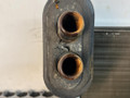 радиатор отопителя (печки) Volkswagen Passat B3 1991, 1.9 л., дизель, МКПП, белый, универсал, передний привод - фото №3