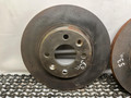 диски тормозные (комплект) Renault Megane 1 поколение [рестайлинг] 2000, 1.6 л., K4M 700, бензин, МКПП, серый, универсал, передний привод - фото №3