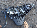 скелет ручки двери передней правой Mercedes-Benz GL-Класс X164 2007, 3.0 л., OM 642.940, дизель, АКПП, серебристый, внедорожник 5 дв.