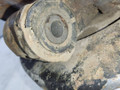 кулак задний левый Volkswagen Touareg 1 поколение 2003, 3.2 л., бензин, АКПП, внедорожник 5 дв., полный привод - фото №5