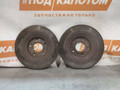 диск тормозной Mazda CX-5 1 поколение KE 2013, 2.2 л., SH-VPTS, дизель, АКПП, полный привод, K01126251C - фото №4