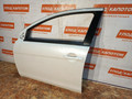 дверь передняя левая Mitsubishi Lancer 10 поколение 2008, 2.0 л., 4B11, бензин, МКПП, седан - фото №3