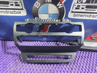 рамка под магнитолу BMW X6 E71/E72 E71 2010, 4.4 л., N63 B44 A, бензин, АКПП, чёрный, внедорожник 5 дв., полный привод, 7161797, 51457161797