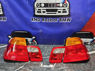 фонари задние (комплект) BMW 3 серия E46 2000, 2.2 л., M54 226 S1, бензин, АКПП, серебристый, седан, задний привод, правый руль, 63218364921, 63218364922, 8364921, 8364922, 8364923, 8364924
