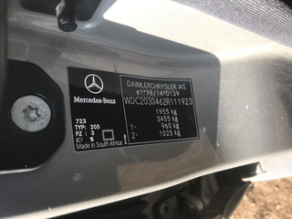 Mercedes-Benz C-Класс W203/S203/CL203 W203 2003