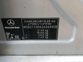 Mercedes-Benz E-Класс W211/S211 2003