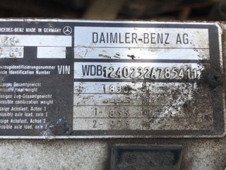 Mercedes-Benz W124 1991