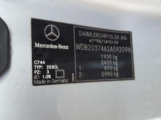 Mercedes-Benz C-Класс W203/S203/CL203 CL203 2003