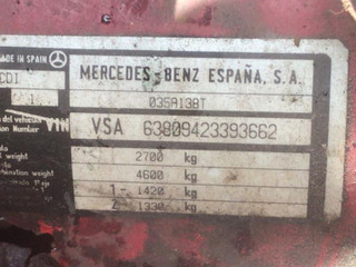 Mercedes-Benz Vito W638 2001