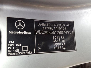 Mercedes-Benz C-Класс W203/S203/CL203 W203 2002