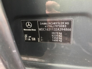 Mercedes-Benz M-Класс W163 рест. 2002