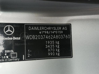 Mercedes-Benz C-Класс W203/S203/CL203 рест. CL203 2005