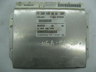 Блок управления ABS/ESP Mercedes-Benz A-Класс W168/V168 [рестайлинг] W168 2003, 1.4 л., i, M 166.940, бензин, 5МКПП, зеленый, хетчбэк 5 дв., передний привод, правый руль, 0285452632, 0265109459