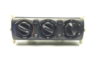 блок управления печки / климат-контроля Mini Cooper 1 поколение R50 2001, 1.6 л., i, W10 B16 A, бензин, 5МКПП, желтый, хетчбэк 3 дв., передний привод, правый руль, 1502212, 69432201