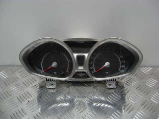щиток приборов (приборная панель) Ford Fiesta 6 поколение 2009, 1.6 л., TDCi, HHJC, дизель, 5МКПП, фиолетовый, хетчбэк 5 дв., передний привод, правый руль, 8A6T-10849-HD, 8A6T-10849-HE