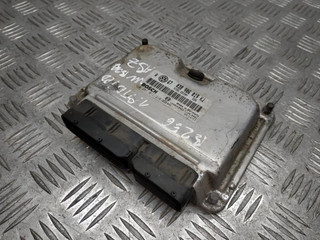 блок управления двигателем Volkswagen Bora 1 поколение 2003, 1.9 л., TDi PD, ASZ, дизель, 6МКПП, синий, седан, передний привод, правый руль, 038906019KJ, 0281011216