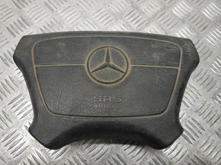 подушка безопасности водителя Mercedes-Benz E-Класс W124 [рестайлинг] 1994, 2.2 л., i, M 111.960, бензин, АКПП, серебро, седан, задний привод, правый руль, 1404600068