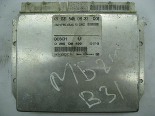 Блок управления ABS/ESP Mercedes-Benz E-Класс W210/S210 [рестайлинг] 2000, 2.6 л., i, M 112.912, бензин, АКПП, черный, седан, задний привод, правый руль, 0315450832