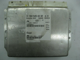 Блок управления ABS/ESP Mercedes-Benz M-Класс W163 [рестайлинг] 2002, 2.7 л., CDi, OM 612.963, дизель, АКПП, brillantsilber / 744, внедорожник 5 дв., полный привод, правый руль, 1635454332