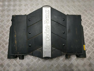 корпус воздушного фильтра Mercedes-Benz CLK-Класс C209/A209 C209 2002, 3.2 л., i, M 112.955, бензин, АКПП, серебро, купе, задний привод, правый руль, A1120901101, A1120900601