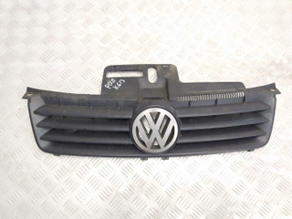 решетка радиатора Volkswagen Polo 4 поколение 2003, 1.9 л., TDi PD, ATD, дизель, 5МКПП, black magic / lc9z, хетчбэк 3 дв., передний привод, правый руль, 6Q0853651C